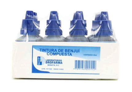 Tintura De Benjui 20 Ml 12 Und Drofarma