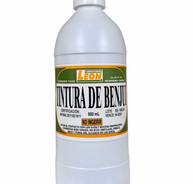 Tintura De Benjui 500 Ml Leon
