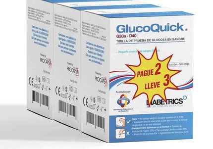 Tiras Reactivas Glucoquick 50 Paga 2 Lleve 3