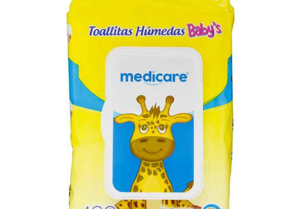 Toallas Humedas Medicare Baby 100 Unidades