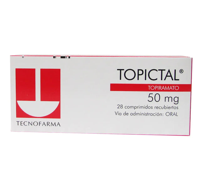 Topictal 50 Mg 28 Tabletas