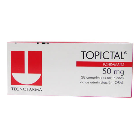 Topictal 50 Mg 28 Tabletas