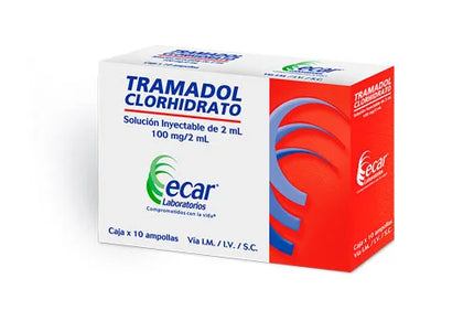 Tramadol Clorhid.100 Mg/2Ml 10 Amp.Ecar