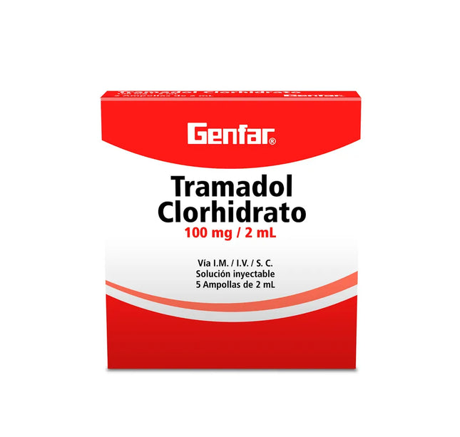 Tramadol 100Mg/2Ml 5 Amp Gf