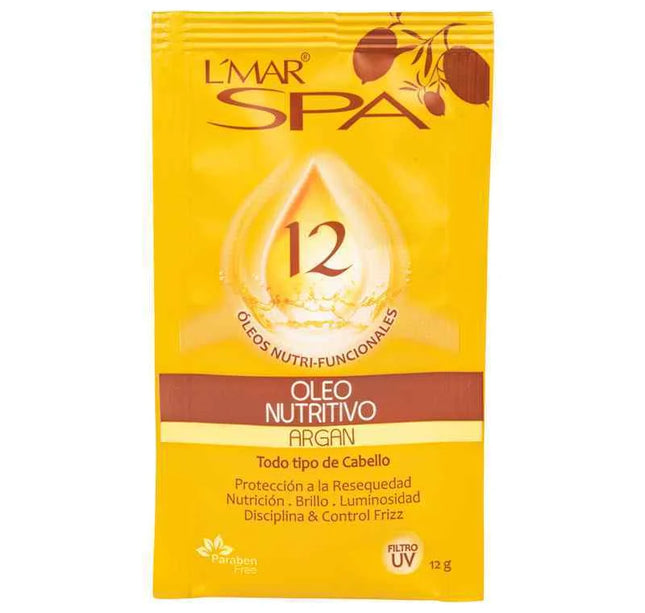 Tratamiento Capilar Oleo Argan Nutrición 12 Gr