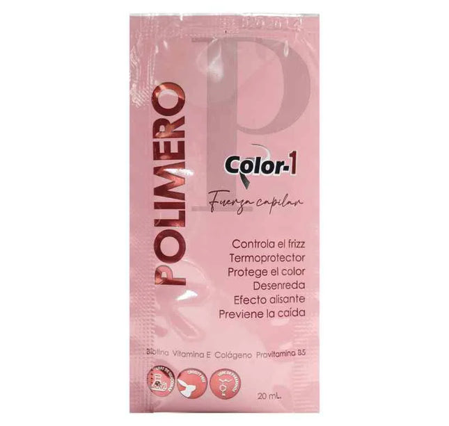Tratamiento Capilar Polimero 20Ml Color-1 Sobre