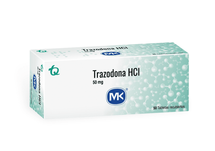 Trazodona 50 Mg 50 Tabletas Mk