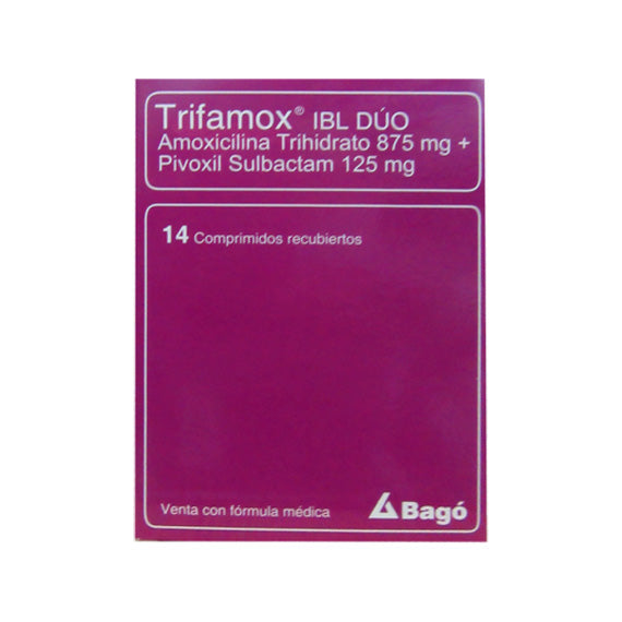 Trifamox Ibl-Duo 14 Comprimidas