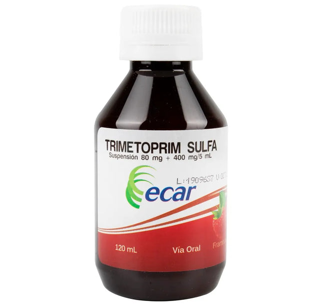 Trimetoprim Sulfa 80-400 Susp.120 Ml Ecar