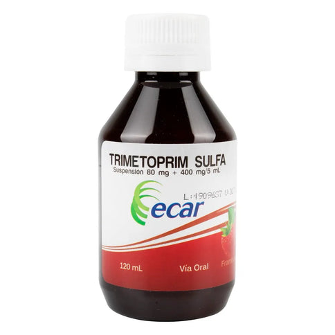 Trimetoprim Sulfa 80-400 Susp.120 Ml Ecar