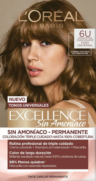 Excellence Sin Amoniaco 6U Chocolate