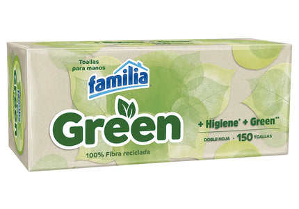 Toalla De Manos Familia Green X 150