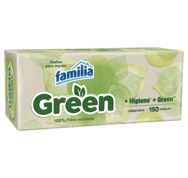 Toalla De Manos Familia Green X 150
