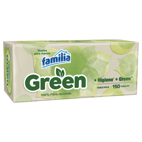 Toalla De Manos Familia Green X 150