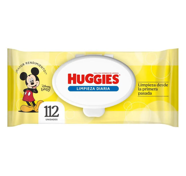 Toallas Humedas Huggies Limpieza Diaria 112U