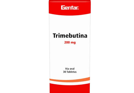 Trimebutina 200 Mg 30 Tabletas Gf