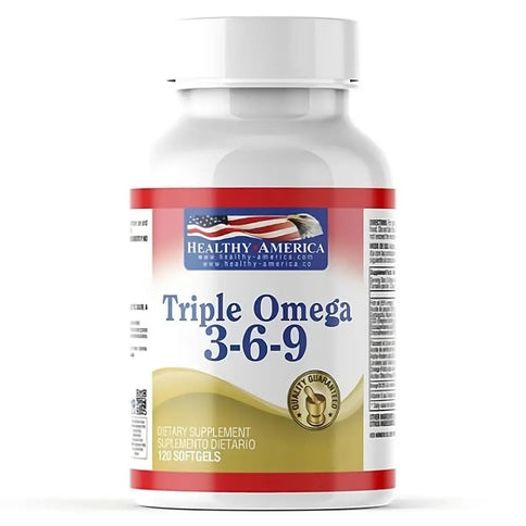 Triple Omega 3 6 9 120 Softgels