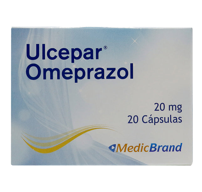 Ulcepar 20 Mg 20 Cap Coa
