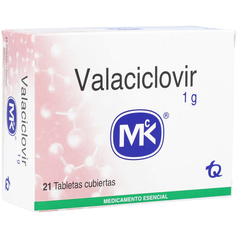 Valaciclovir 1 G 21 Tbs Mk A3 Pae