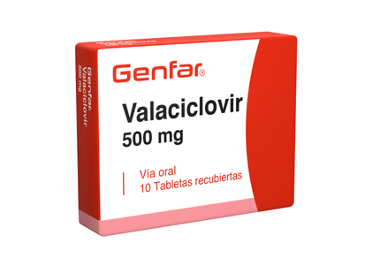 Valaciclovir 500Mg 10 Tbs Recubierta Gf