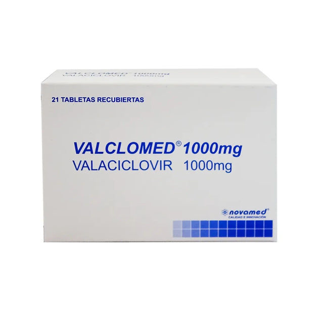 Valclomed 1000 Mg 21 Tabletas
