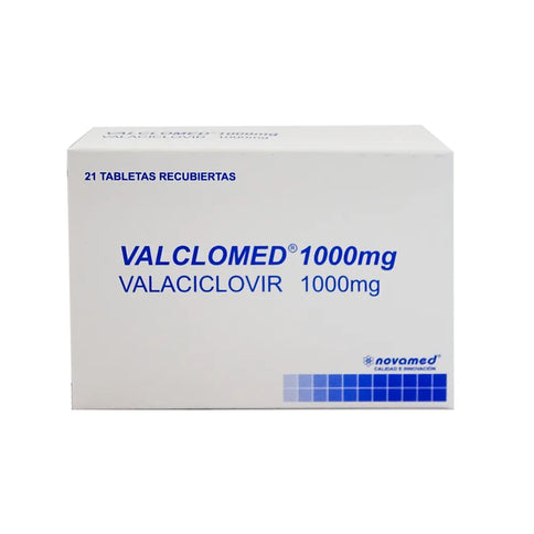 Valclomed 1000 Mg 21 Tabletas