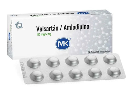 Valsartan Amlodi 80 5Mg 30Tbs Mk