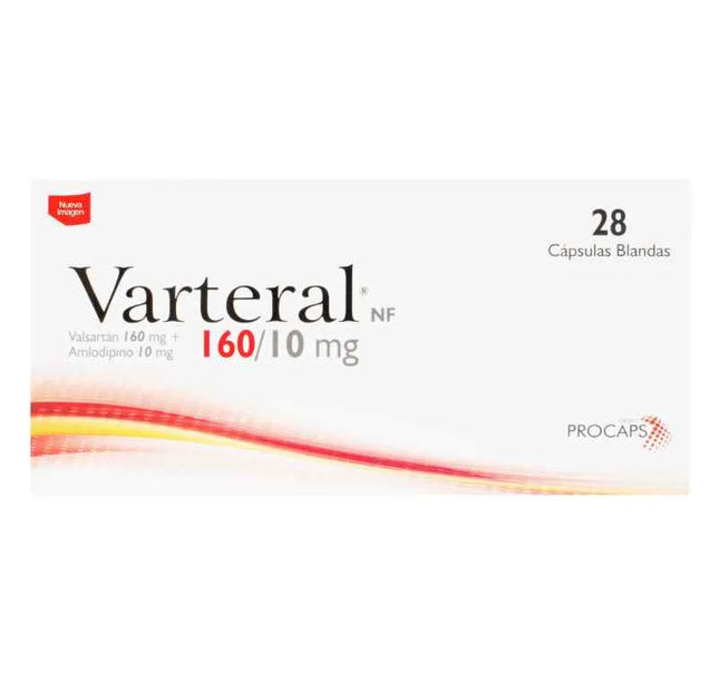 Varteral 160/10Mg 28 Tabletas