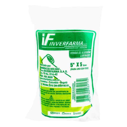 Venda Algodon Laminado 5X5 Inverfarma