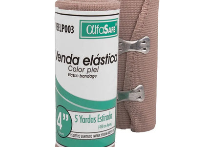 Venda Elastica Piel Alfa Safe 4X5