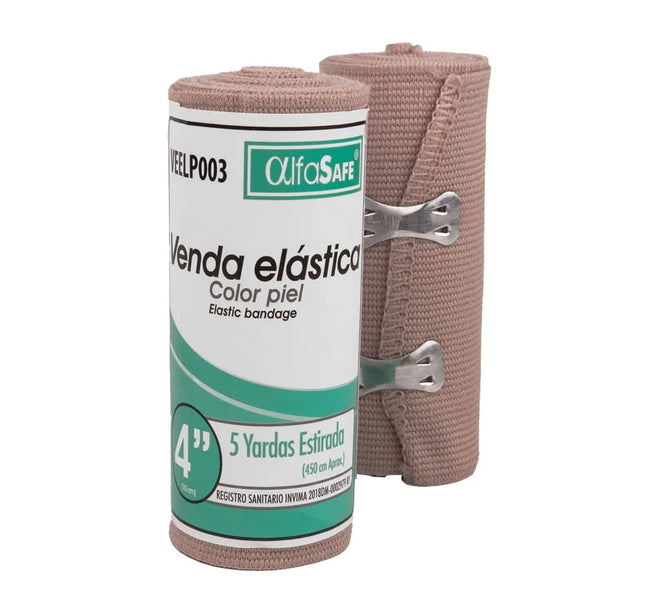 Venda Elastica Piel Alfa Safe 4X5