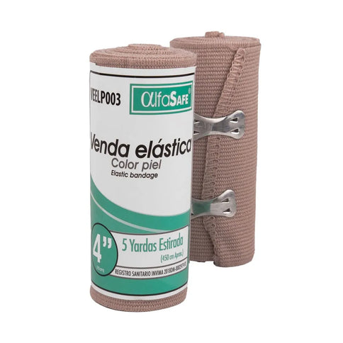 Venda Elastica Piel Alfa Safe 4X5