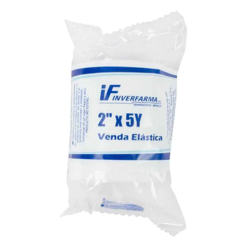 Venda Elastica Blanca 2X5 Inverfarma
