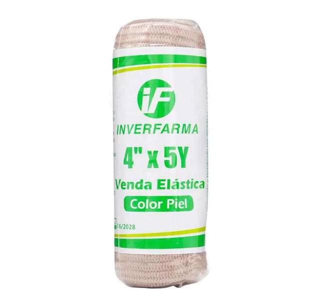 Venda Elastica Color Piel 4X5 Inverfarma