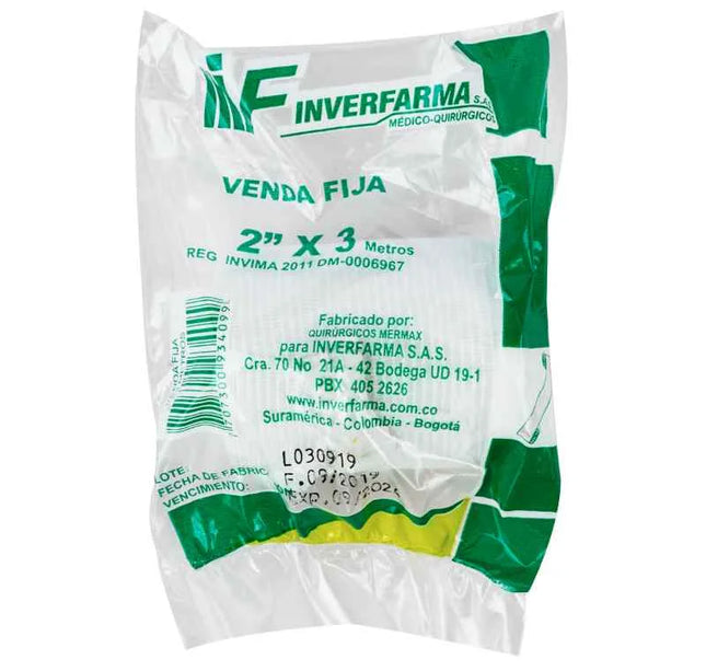 Venda Fija Blanca 2X3 Mt Mer Max Inverfarma
