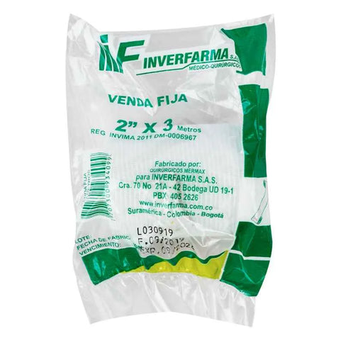 Venda Fija Blanca 2X3 Mt Mer Max Inverfarma