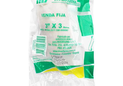 Venda Fija Blanca 3X3 Mt Mer Max Inverfarma