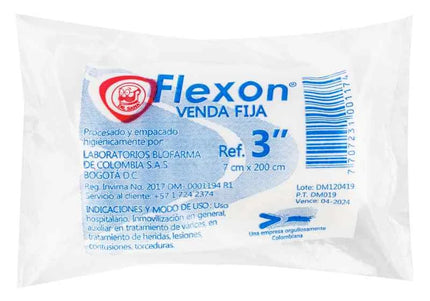 Venda Fija Blanca Flexon 3X5