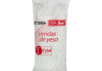 Vendas Yeso Blanca Alfasafe 6X5