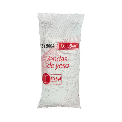 Vendas Yeso Blanca Alfasafe 6X5