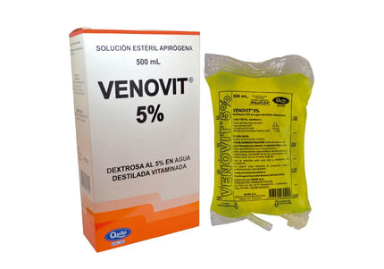 Suero Venovit 5% A/D 500 Ml Bolsa