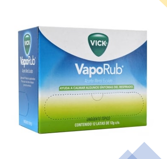 Vick Vaporub 12 Gr 12 Und