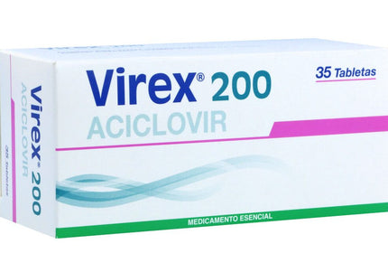 Virex 200 Mg 35 Tabletas