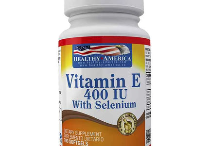 Vitamin E Healthy 400 Iu 100 Softgels
