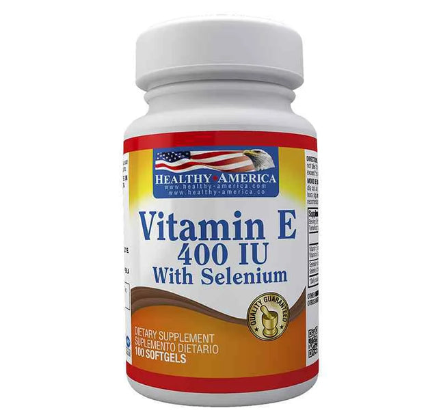 Vitamin E Healthy 400 Iu 100 Softgels