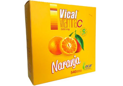 Vical Vitamina C 500 Mg 540 Tbs