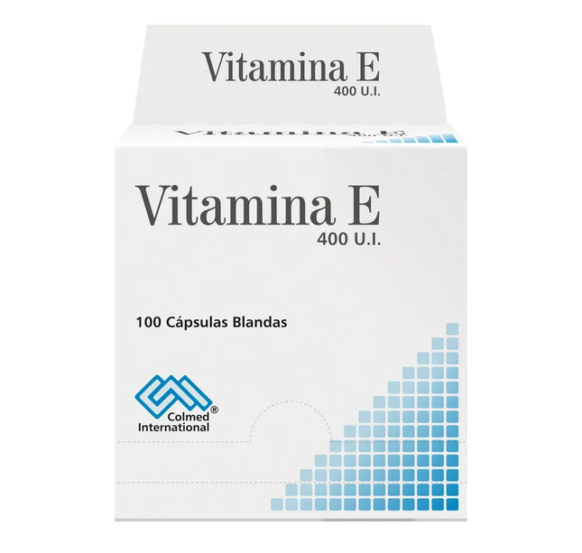 Vitamina E 400 U I 100 Capsulas Colmed