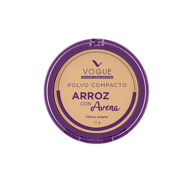 POLVO COMPACTO DE ARROZ MOKA