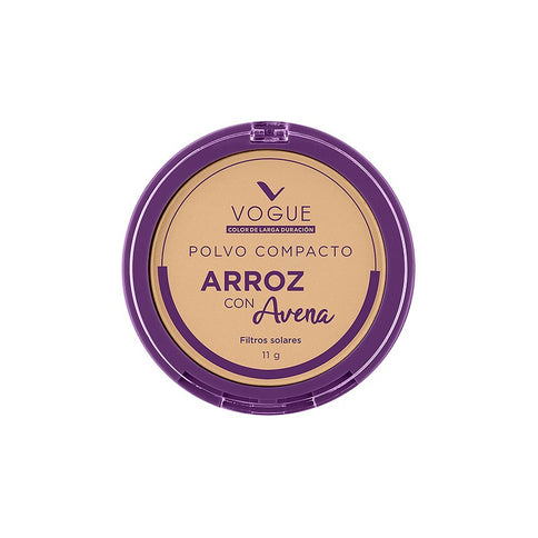 POLVO COMPACTO DE ARROZ MOKA