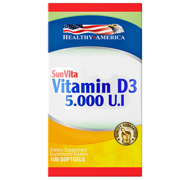 Vitamin D3 5000 Iu 100 Softgels